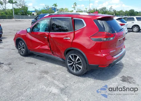 2017 Nissan Rogue Sl из США, поврежденный, VIN JN8AT2MT5HW400614